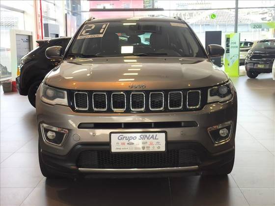 JEEP COMPASS 2.0 16V FLEX LIMITED AUTOMÁTICO JEEP COMPASS 2.0 16V FLEX LIMITED AUTOMÁTICO